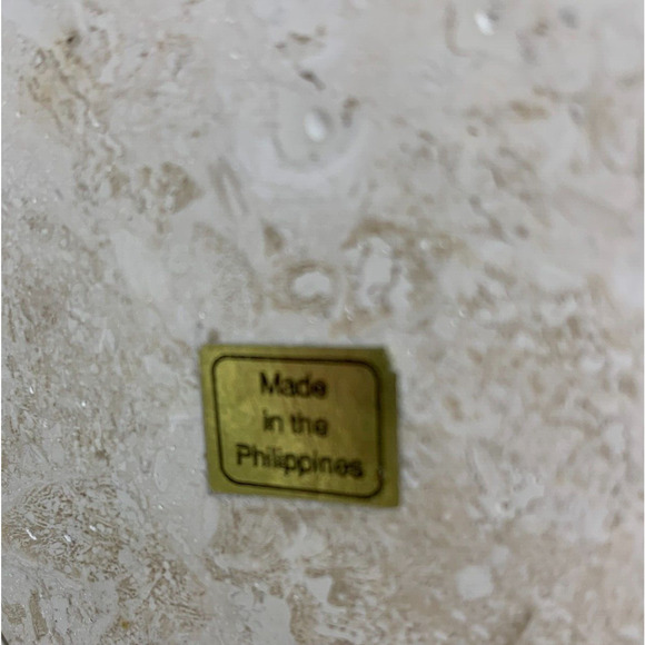 Vintage Natural Marble Modernist Bookend Triangle Beige Mid Century 8" READ - Picture 5 of 9